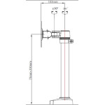 Кронштейн для мониторов Buro M3