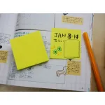 Блок самоклеящийся Hopax 21133 (бумага, желтый, 76x76мм, 100листов, 70г/м2)