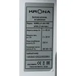 Вытяжка Krona Kamilla slim 600 2M white