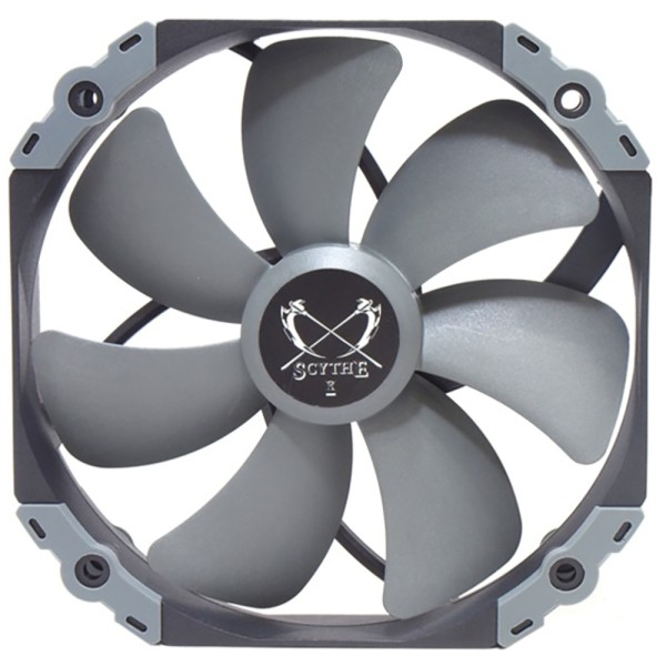 Кулер для корпуса Scythe KF1425FD18S-P (26,45дБ, 27x140x140 мм, 4-pin PWM)