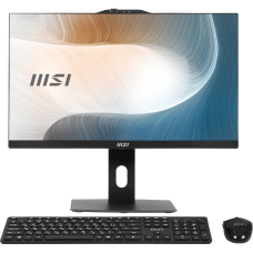 Моноблок MSI Modern AM242P 1M-2416XRU (1920x1080, 7, 150U, 1800МГц, 16Гб, 512Гб SSD, Intel Iris Xe Graphics 96EU, клавиатура, мышь, DOS/Linux/без ОС) [9S6-AE0721-2416]