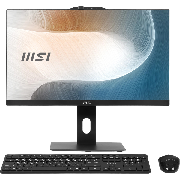 Моноблок MSI Modern AM242P 1M-2416XRU (1920x1080, 7, 150U, 1800МГц, 16Гб, 512Гб SSD, Intel Iris Xe Graphics 96EU, клавиатура, мышь, DOS/Linux/без ОС)