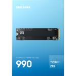 Жесткий диск SSD 2Тб Samsung (2280, 7250/6450 Мб/с, 1200000 IOPS, PCIe 4.0 x4 (NVMe))