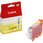 Чернильный картридж Canon CLI-8Y (желтый; 545стр; 13мл; iP6600D, 4200, 5200, 5200R)