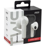 Гарнитура Hiper TWS MP3 HDX15 (беспроводные вкладыши в ушной раковине закрытые, 35/320мА*ч, 6ч, Bluetooth 5.2, IP54)