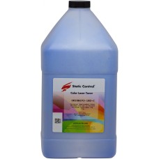Тонер Static Control OKIUNIV3-1KG-C (голубой; 1кг; флакон; Oki C3300N, 5500)