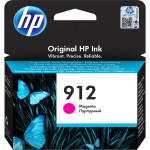 Чернильный картридж HP 912 (пурпурный; 315стр; OfficeJet 801x, 802x)