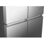 Холодильник Hisense RQ5P470SEI1 (No Frost, A+, 3-камерный, Side by Side, объем 530:331/199л, инверторный компрессор, серый)