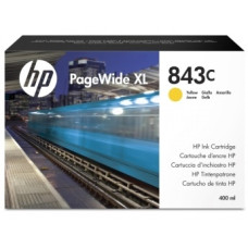 Картридж HP 843C (желтый; 400мл; PageWide XL 5000, 4x000) [C1Q68A]