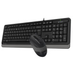 Клавиатура и мышь A4Tech Fstyler F1010 (кнопок 4, 1600dpi)