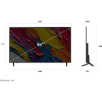 LED-телевизор LG 55QNED82A6B (55