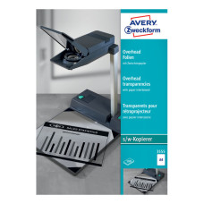 Пленка Avery Zweckform (A4, двусторонняя, 100 листов, прозрачный) [3555]