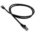 Патч-корд Lanmaster LAN-PC45/S5E-1.0-BK