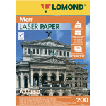 Бумага Lomond 0300331 (A3, 200г/м2, для лазерной печати, двусторонняя, матовая, 250л)