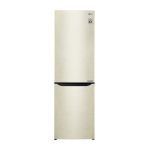 Холодильник LG GA-B419SEJL (No Frost, A+, 2-камерный, объем 354:230/124л, инверторный компрессор, 595x1 907x655см, бежевый)