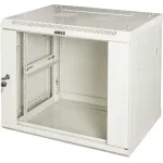 Шкаф коммутационный настенный Lanmaster TWT-CBWPG-9U-6x8-GY (9U, 600x502x800мм, IP20, 60кг)