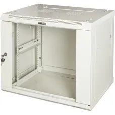 Шкаф коммутационный настенный Lanmaster TWT-CBWPG-9U-6x8-GY (9U, 600x502x800мм, IP20, 60кг) [TWT-CBWPG-9U-6X8-GY]