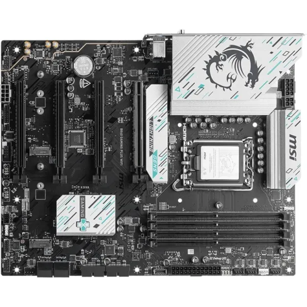 Материнская плата MSI B860 GAMING PLUS WIFI (Socket-1851, xDDR4 DIMM, ATX, RAID SATA: 0,1,10,5)