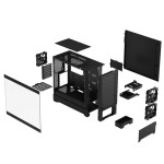Корпус Fractal Design Pop Air Black TG Clear Tint (Midi-Tower)