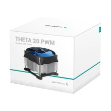 Кулер для процессора DeepCool THETA 20 PWM (Socket: 1150, 1151, 1151-v2, 1155, 1200, алюминий, 32,5дБ, 100x100x25мм, 4-pin PWM) [DP-ICAS-T20P]