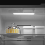Холодильник Midea MDRB457FGF33ID (No Frost, A+, 2-камерный, объем 344:239/105л, инверторный компрессор, 595x1 860x570см, бежевый)