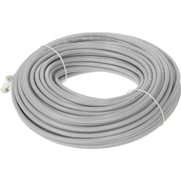 Патч-корд Buro 1428195 (RJ-45 (m), RJ-45 (m), алюминий омедненный, 30м, 4пары, UTP)