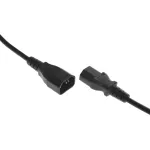 Кабель питания Lanmaster (IEC C13, IEC C14, 1шт, 3м)