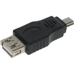 Переходник USB2.0 Ningbo (mini USB B (m), USB A(f))