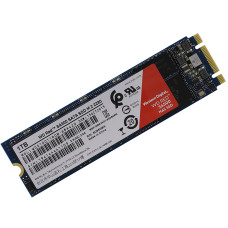 Жесткий диск SSD 500Гб Western Digital Red (2280, 560/530 Мб/с, 85000 IOPS, SATA 3Гбит/с, для сервера) [WDS500G1R0B]