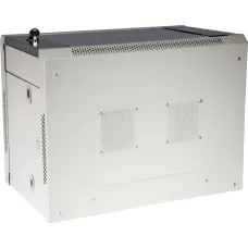 Шкаф коммутационный настенный Lanmaster TWT-CBWPG-12U-6x6-GY (12U, 600x600мм, 60кг) [TWT-CBWPG-12U-6X6-GY]