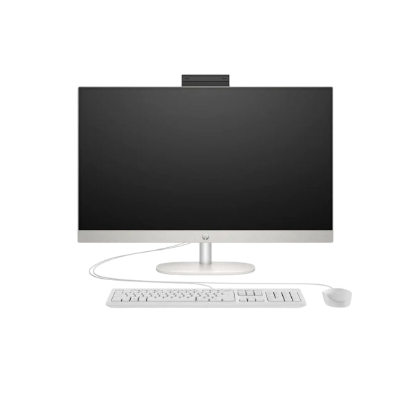 Моноблок HP 27-CR1002 (1920x1080, Ultra 7, 155U, 1700МГц, 16Гб, 512Гб SSD, Intel Arc Xe-LPG 64EU, клавиатура, мышь, DOS/Linux/без ОС)