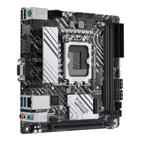 Материнская плата ASUS PRIME H610I-PLUS-CSM (SocketLGA1700, Intel B610, 2xDDR5, mini-ITX)