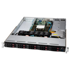 Серверная платформа Supermicro SYS-110P-WTR (2x750Вт, 1U) [SYS-110P-WTR]