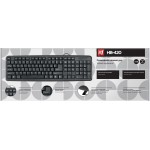 Клавиатура DEFENDER HB-420 Black USB ( мембранные, 104кл)