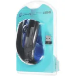 Oklick 485MW Black-Blue USB (радиоканал, кнопок 3, 1200dpi)