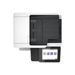 МФУ HP LaserJet Enterprise M528f (лазерная, черно-белая, A4, 1280Мб, 43стр/м, 1200x1200dpi, авт.дуплекс, 150'000стр в мес, RJ-45, USB, WEB)