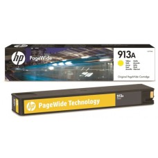 Чернильный картридж HP 913A (желтый; 3000стр; PW 352dw, 377dw, Pro 477dw, 452dw) [F6T79AE]