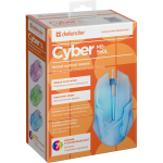 Мышь DEFENDER Cyber MB-560L White USB (1200dpi)