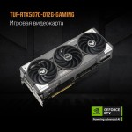 Видеокарта GeForce RTX 5070 2610МГц 12Мб ASUS (GDDR7, 192бит, 2xHDMI, 3xDP)
