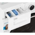 Стиральная машина Beko WSPE6H616W(фронтальная средняя, класс стирки/отжима/э.потребления: A/B/A+++ , макс: 6,5кг, 1200 об/мин, инвертер, 59.6x84x44см, белый)