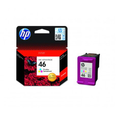 Чернильный картридж HP 46 (многоцветный; 750стр; DJ Adv 2020hc, 2520hc)