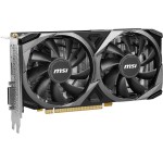 Видеокарта GeForce RTX 3050 1555МГц 8Гб MSI VENTUS OC (GDDR6, 128бит, 1xDVI, 1xHDMI, 1xDP)