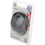 Мышь DEFENDER Datum MM-265 Black USB (радиоканал, 1600dpi)