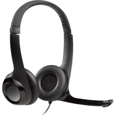 Гарнитура Logitech Stereo Headset H390 (оголовье, USB, 2.33м, накладные, USB, 197г) [981-000803]