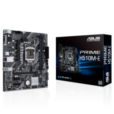 Материнская плата ASUS PRIME H510M-E (LGA1200, Intel H510, 2xDDR4 DIMM, microATX) [PRIME H510M-E]