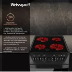 Плита Weissgauff WES 2V16 BE