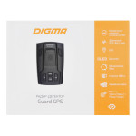 Радар-детектор DIGMA Guard GPS