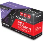 Видеокарта Radeon RX 6650XT 2410МГц Sapphire Pulse OC (GDDR6, 128бит, 1xHDMI, 3xDP)