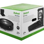 Робот-пылесос IROBOT Roomba J7+ (сухая, контейнер, пылесборник: 0.4л, потребляемая мощность: 60Вт, станция самоочистки)