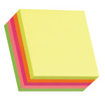 Блок самоклеящийся Hopax 21203 (бумага, 51x51мм, 250листов, 70г/м2, 5цветов)